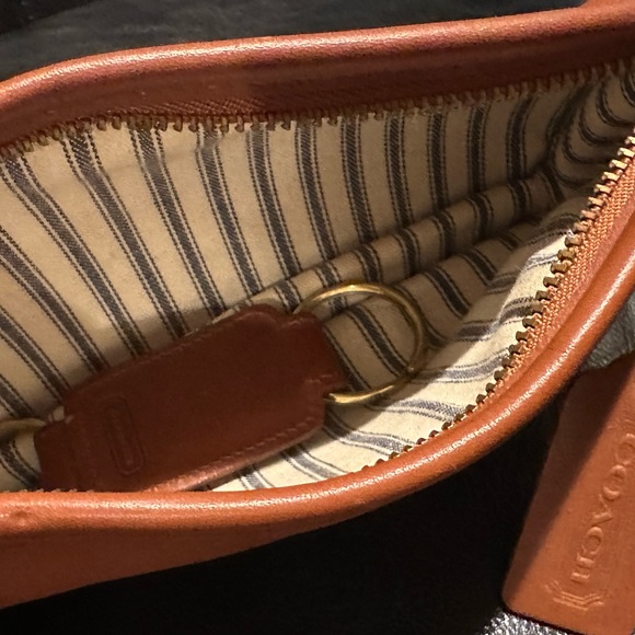 Vintage Coach #7167 Cosmetic Case BT SLG Small Leather Good Makeup Kit - Picture 10 of 11